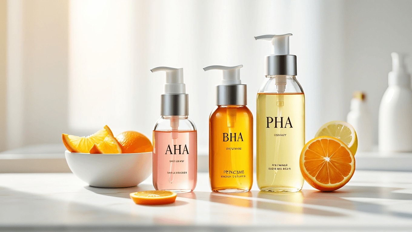 masque peeling contenant des AHA et PHA