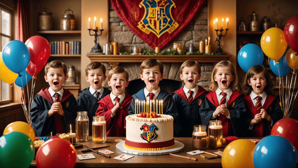 Un anniversaire thème Harry Potter !