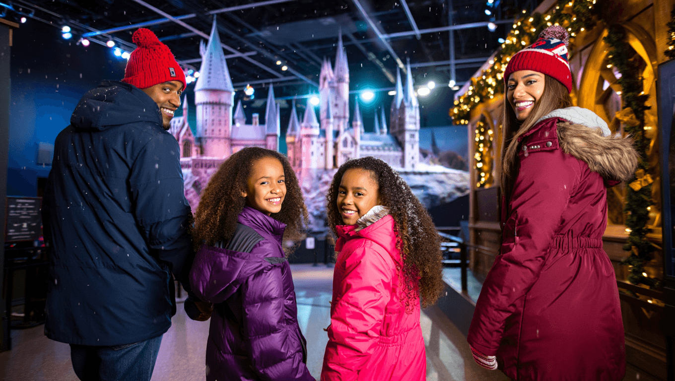 Londres et les studios Harry Potter avec des enfants (et à Noël !)