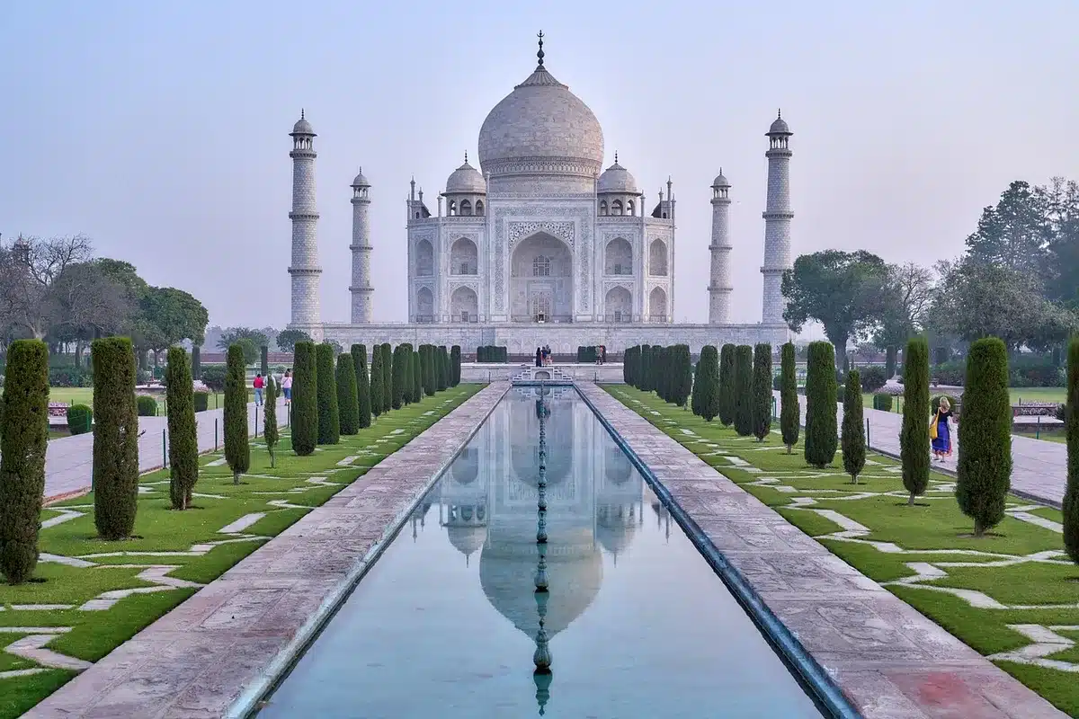 Carte montrant différentes régions de l'Inde pour illustrer la diversité des paysages